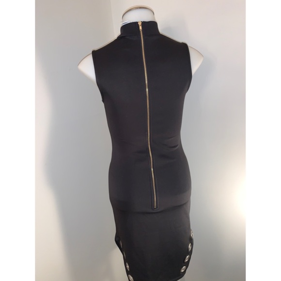 Black Detailed Dress - Picture 3 of 3